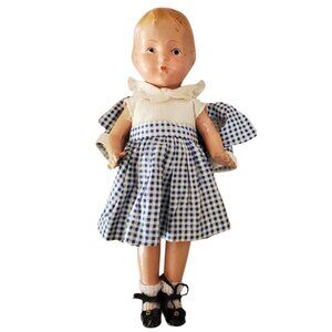 VTG Kiddie Pal-Doll 12" Composition Doll Regal MFG 1930's